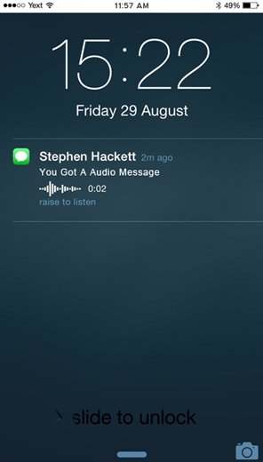 build push notification server